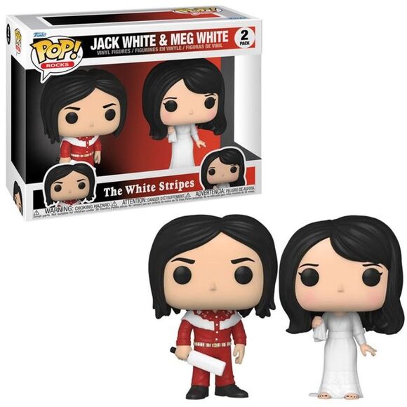 The White Stripes Funko Pop! Rocks 2-Pack - Picture 1 of 1